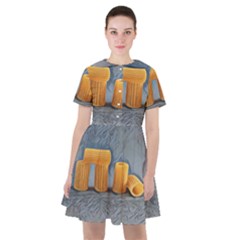 Pasta Is Art - Italian Food Sailor Dress by ConteMonfrey