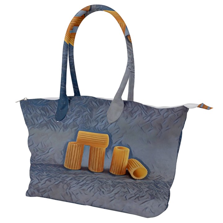 Pasta Is Art - Italian Food Canvas Shoulder Bag