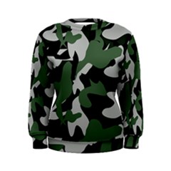 Illustration Camouflage Camo Army Soldier Abstract Pattern Women s Sweatshirt by danenraven