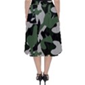 Illustration Camouflage Camo Army Soldier Abstract Pattern Classic Midi Skirt View2