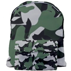 Illustration Camouflage Camo Army Soldier Abstract Pattern Giant Full Print Backpack by danenraven