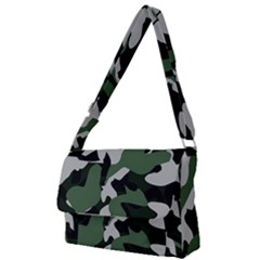 Illustration Camouflage Camo Army Soldier Abstract Pattern Full Print Messenger Bag (s) by danenraven