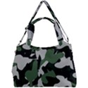 Illustration Camouflage Camo Army Soldier Abstract Pattern Double Compartment Shoulder Bag View1