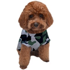 Illustration Camouflage Camo Army Soldier Abstract Pattern Dog T-shirt by danenraven