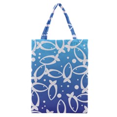 Blue Fish Water Aquarium Classic Tote Bag by danenraven