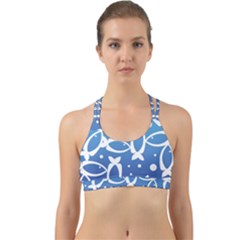 Blue Fish Water Aquarium Back Web Sports Bra by danenraven