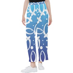 Blue Fish Water Aquarium Women s Pants  by danenraven