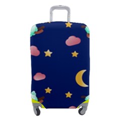 Sleepy Sheep Star And Moon Luggage Cover (small) by danenraven