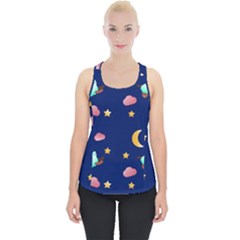 Sleepy Sheep Star And Moon Piece Up Tank Top by danenraven