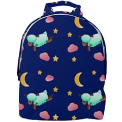 Sleepy Sheep Star And Moon Mini Full Print Backpack by danenraven