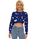 Sleepy Sheep Star And Moon Lightweight Long Sleeve Sweatshirt View1