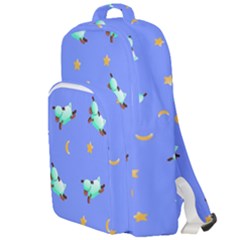 Seamless Pastel Wallpaper Animal Double Compartment Backpack by danenraven