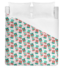 Birthday Pattern Party Celebration Duvet Cover (queen Size) by danenraven