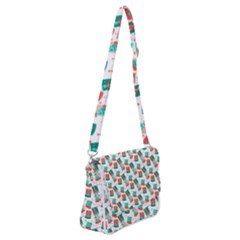 Birthday Pattern Party Celebration Shoulder Bag With Back Zipper by danenraven