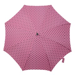 Polka Dot Dots Pattern Dot Hook Handle Umbrellas (small) by danenraven