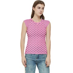 Polka Dot Dots Pattern Dot Women s Raglan Cap Sleeve Tee by danenraven