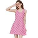 Polka Dot Dots Pattern Dot Inside Out Racerback Dress View3