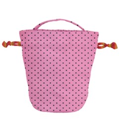 Polka Dot Dots Pattern Dot Drawstring Bucket Bag by danenraven