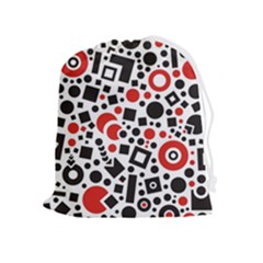 Square Object Future Modern Drawstring Pouch (xl) by danenraven