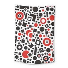 Square Object Future Modern Small Tapestry