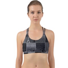 Gray Animal Print Back Web Sports Bra by danenraven