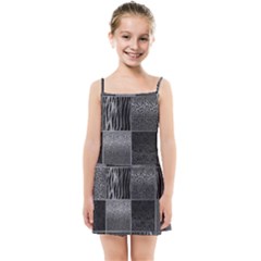 Gray Animal Print Kids  Summer Sun Dress by danenraven