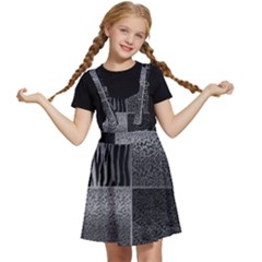 Gray Animal Print Kids  Apron Dress by danenraven