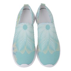 Floral Abstract Flowers Pattern Women s Slip On Sneakers by danenraven