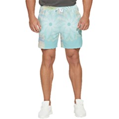 Floral Abstract Flowers Pattern Men s Runner Shorts by danenraven