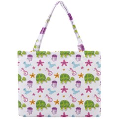 Turtle Animal Sea Life Mini Tote Bag by danenraven