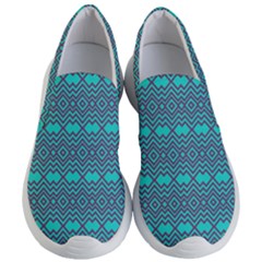 Abstract Chevron Zigzag Pattern Women s Lightweight Slip Ons by danenraven