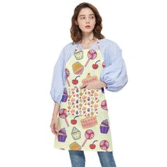 Cupcake Pattern Lollipop Pocket Apron by danenraven