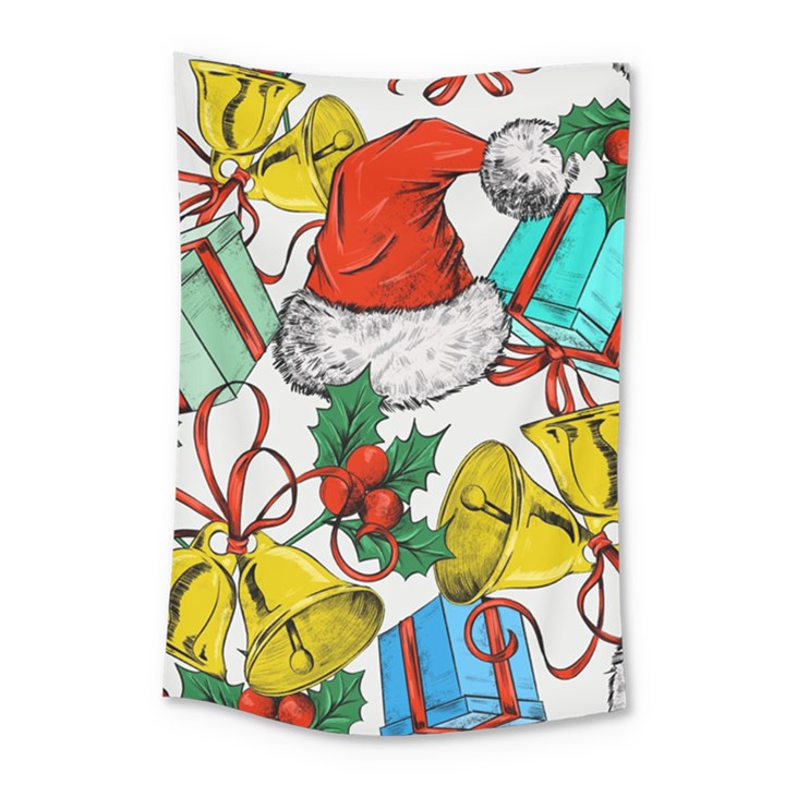 Christmas-gifts-gift-red-december Small Tapestry