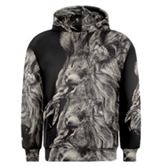 Angry Male Lion Men s Core Hoodie