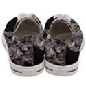 Angry Male Lion Women s Low Top Canvas Sneakers View4