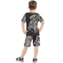 Angry Male Lion Kids  Tee and Shorts Set View2