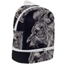 Angry Male Lion Zip Bottom Backpack View2