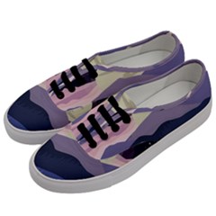 Illustration People Enjoying Summer Season Men s Classic Low Top Sneakers by Ravend