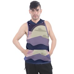 Illustration People Enjoying Summer Season Men s Sleeveless Hoodie by Ravend