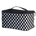 Black And White Background Black Board Checker Cosmetic Storage View3