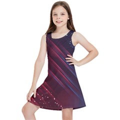 Banner Brochure Flyer Poster Music Kids  Lightweight Sleeveless Dress by Ravend