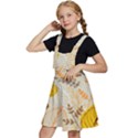 Nature Leaves Leaf Flowers Flower Background Wallpaper Kids  Apron Dress View2