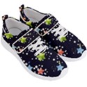 Illustration Abstract Heart Cover Blue Gift Men s Velcro Strap Shoes View3