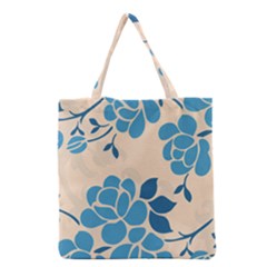 Flower Petal Branch Corolla Grocery Tote Bag by danenraven