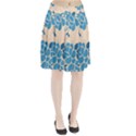 Flower Petal Branch Corolla Pleated Skirt View1