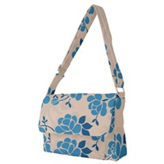 Flower Petal Branch Corolla Full Print Messenger Bag (m) by danenraven