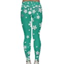 Illustration Background Daisy Flower Floral Classic Yoga Leggings View2