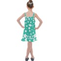 Illustration Background Daisy Flower Floral Kids  Overall Dress View2