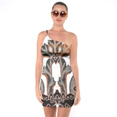 IM Fourth Dimension Colour 70 One Soulder Bodycon Dress