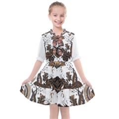 Im Fourth Dimension Colour 71 Kids  All Frills Chiffon Dress by imanmulyana